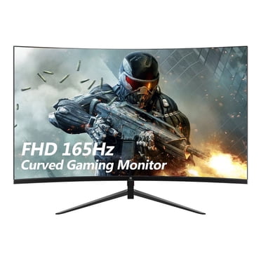 Z-edge UG24 - LED monitor - curved - 24" - 1920 x 1080 Full HD (1080p) @ 165 Hz - 1 ms - HDMI, DisplayPort - black