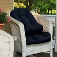 thumbnail image 3 of Meitianfacai Chair Cushion with Back Cushion, Outdoor Backrest Cushion, Backrest Cushion Patio, Back Chair Cushion Indoor and Outdoor Porch Wags Cushion Rainproof Rocking Chair Cushion on Clearance, 3 of 6