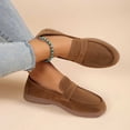 thumbnail image 5 of Babysbule Chaussures pour Femmes Liquidation Chaussures de Mode pour Femme Décontractées Confortables Bout Rond Talons Bas Chaussures Couleur Unie, 5 of 5