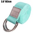 thumbnail image 2 of Yoga Strap with and Extra Safe Adjustable D-Ring Buckle Yoga Stretching Strap for Flexibility, 2 of 5