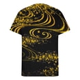thumbnail image 4 of RKSTN Chemises pour Hommes Manches Courtes Décontractées Mode Col Rond Chandail à Enfiler T-Shirt Imprimé Hauts à Manches Courtes Chemises Hawaïennes pour Hommes, 4 of 4