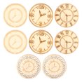 thumbnail image 3 of Wooden Cutouts, Round Wooden Wooden Slices 8Pcs  For Crafts For DIY For Painting For Wedding, 3 of 8