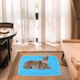 thumbnail image 4 of WHAMVOX Coussin Rafraîchissant pour Animaux Bleu en Nylon Usage Intérieur 1 Ensemble, 4 of 7