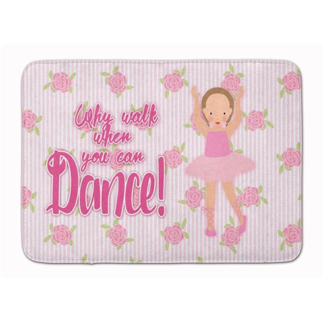Carolines Treasures BB5385RUG Ballet Brown Short Hair Machine Washable Memory Foam Mat
