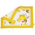 thumbnail image 5 of Vargottam Napperons - Napperon pour Table à Manger, Ensemble de 4 - Serviette en Coton Imprimée et Réversible - Napperons d'Intérieur pour Table de Maison et de Cuisine - Citron (Jaune), 5 of 5