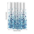 thumbnail image 3 of Hotel Shower Curtain and Liner Set Machine Washable Soft Polyester Bath Tub Curtain, 3 of 3