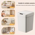 thumbnail image 2 of Trash Can Kitchen 13 Gallon with Lid Touchless Sensor Trash Can 13 Liter/3.4 Gallon Small Capacity Trash Can with Lid Sensor Kitchen Bin Recycling for Kitchen/Living Room/Office, 2 of 8