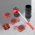 thumbnail image 3 of Heavy Duty Furniture Lifter, Furniture Slides , Convenient Moving Tools & Lifting System Tool Set with Sliders Furniture Roller Tools - 13Pcs, 360x67mm, 3 of 8