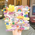 thumbnail image 1 of 28 Pcs Pinces à Cheveux pour Bébés Filles, Accessoires pour Cheveux Colorés et Mignons / Multicolore, 1 of 5