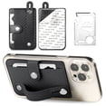 thumbnail image 1 of RKSTN Holder Holder Multifunctional Sticky Mobile Wallet Card Holder, Back Sticker Card Holder, Black Home Storage, 1 of 1