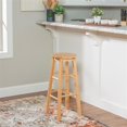 thumbnail image 2 of Linon 29-Inch Barstool With Round Seat, 2 of 12