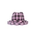 thumbnail image 1 of Plaid Trilby Fedora Hat - Pink, 1 of 2