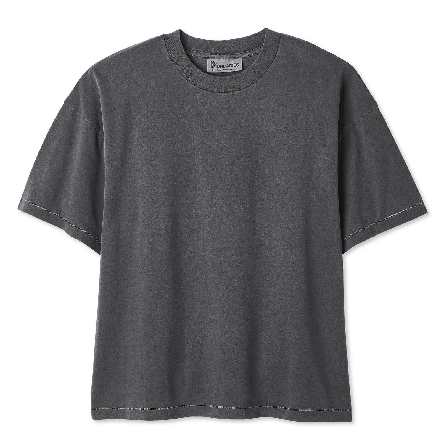 T-shirt surdimensionné à manches courtes No Boundaries pour hommes
