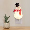 thumbnail image 3 of Holiday Time Snowman Night Light, with LED Bulb, 3 of 4