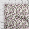 thumbnail image 1 of oneOone Polyester Lycra Fabric Leaves & Floral Block Print Sewing Fabric BTY 56 Inch Wide, 1 of 4