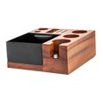 thumbnail image 2 of Espresso Accessory Organizer Box Espresso Accessories Wood Coffee Tamper Station Applicable 58mm, 2 of 9
