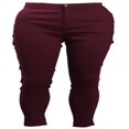 thumbnail image 1 of Women Pants High Waist Slim Pencil Skinny Tummy Control Solid Color Pants, 1 of 4