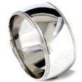 thumbnail image 1 of Bague de Mariage Homme Polie Unie Confort Lourd 12mm, 1 of 1