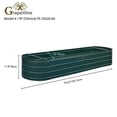 thumbnail image 4 of Grapevine Galvanized Steel Raised Garden Bed, Oval, 79IN, Green, 4 of 6