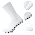 thumbnail image 3 of Graflsoa Hexagon Grip Soccer Socks - Yellow, 1 Pair, Breathable & Anti-Slip Polyester Blend for Comfort & Performance, 3 of 4
