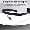 thumbnail image 2 of Baohd Grande Visière Coupe-Vent Demi-Visage Protection Anti-UV Miroir Lunettes de Soleil Rétro Protecteur, 2 of 6