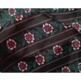 thumbnail image 4 of oneOone Silk Tabby Fabric Leaves & Floral Block Print Fabric BTY 42 Inch Wide, 4 of 4