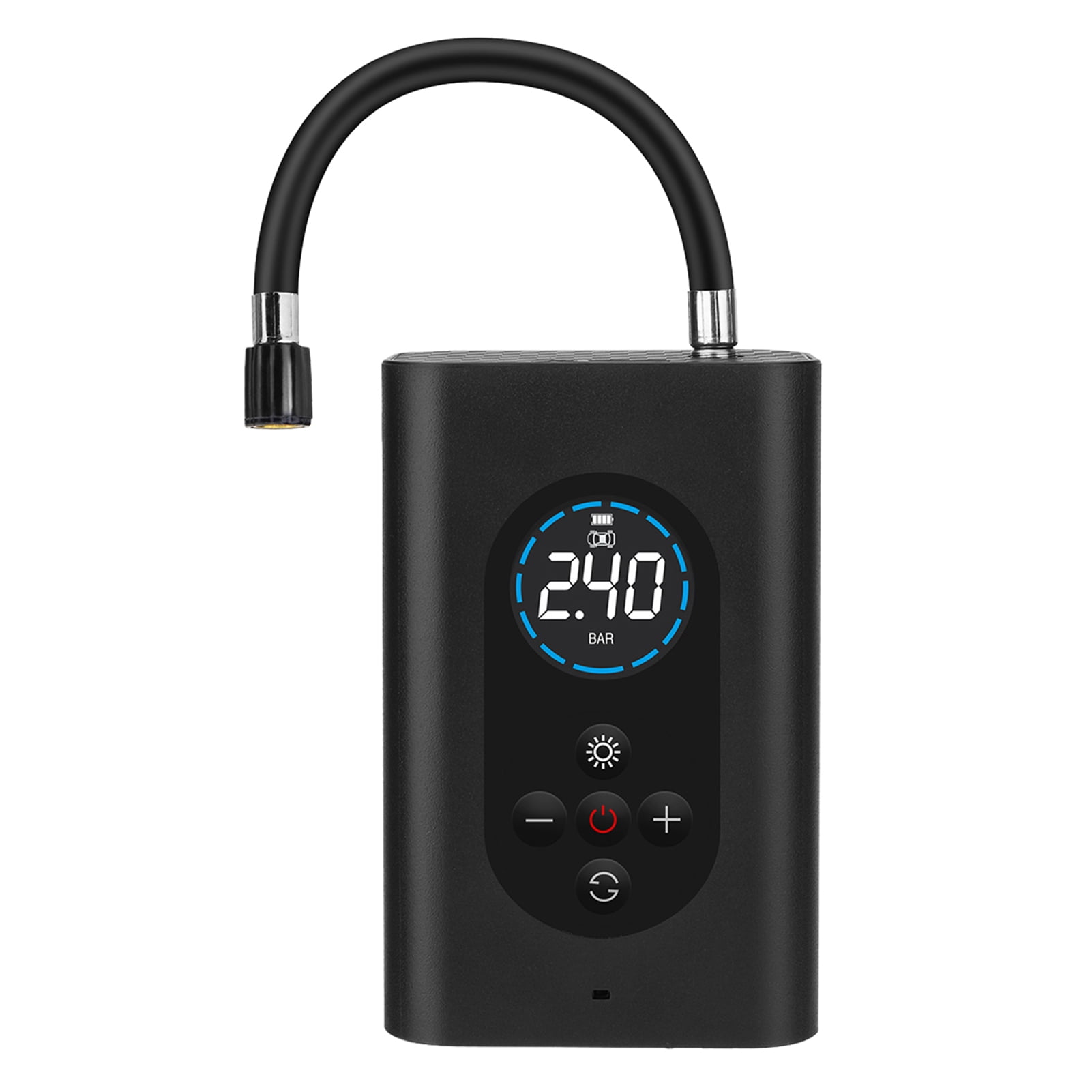 3 in 1 Car Air Compressor Wireless Tire Inflator Portable Automatic Pump Digital Tire Pump 150PSI Air Inflator with LED Light Car Motorcycle Bicycle Tire Pump