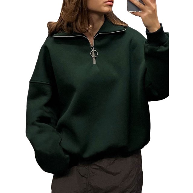 Faithtur Sweat-Shirt à Manches Longues Décontracté Manches Longues Pulls à Capuche Automne