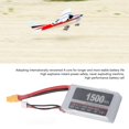 thumbnail image 4 of 7.4V 1500mAh 45C Lipo Battery with AWG Silicone Wire PP Aluminized Flash Film for Remote Control Aircraft Model, 4 of 7