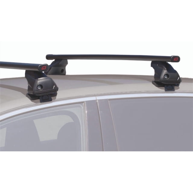 G3 S.p.A. Roof Rack Cross Bar 65.150 Pacific.basic; 57.84 Inch; 110.23 Load Capacity; Black; Steel; Set of 2; Requires Mounting Kit