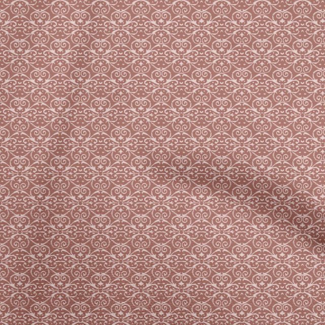 oneOone Rayon Brown Fabric Asian Ikat Sewing Craft Projects Fabric Prints By Yard 56 Inch Wide