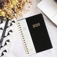 thumbnail image 1 of Meitianfacai 2025 Calendar Notepad English Calendar A5 Calendar This Coil Book, Black, 1 of 5
