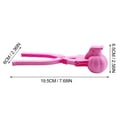 thumbnail image 4 of Outil pour Faire des Boules de Neige - Trousse Ultime de Jouets de Neige pour Enfants - Usage Intérieur et Extérieur, Poignée Ergonomique Robuste pour Batailles de Boules de Neige, 4 of 5