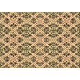 thumbnail image 1 of Ahgly Company Tapis d'Intérieur Rectangulaire Transitionnel Lavable à la Machine, Brun Sépia, 4 Pieds x 6 Pieds, 1 of 7
