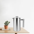 thumbnail image 3 of veasfak Cafetière Cafetière en Acier Inoxydable à Pression Française Résistante à la Chaleur 1000 ml, 3 of 9