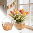 thumbnail image 1 of TIELUTT Hand Woven Handmade Items Made From Natural Materials with Various Sizes and Styles Purely Kitchen Container Sandwich Bags Fold over for Pantry Storage Snap Ware Bowls with Lids Food Storage, 1 of 1