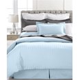 thumbnail image 3 of Ultra Soft 1800 Series 3 PC Striped Duvet Set (Full/Queen, Light Blue), 3 of 3