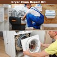 thumbnail image 5 of Unique Bargains Dryer Drum Roller Kit 279640 Dryer Idler Pulley Replacement Part Maintenance Repair Kit, 5 of 5