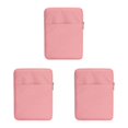 thumbnail image 1 of Youkk Stylish Protective Bags For Kindles Easy To Carry Well Protection Zip Closure E-Book Bag Exterior Pocket pink 6inch 3Set, 1 of 6