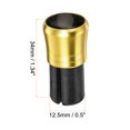 thumbnail image 3 of Unique Bargains 12.5mm Dia Plastic Fishing Rod End Cup Protector, 5 Pack, 3 of 5
