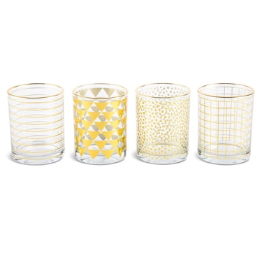 Verres à thym et pierres de table, 11 oz, ensemble de 4 pièces