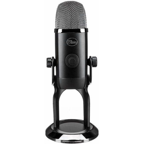 Blue Yeti X Professional Condenser USB Microphone with High-Res Metering, LED Lighting & Blue Voice Effects for Gaming, Streaming & Podcasting On PC &