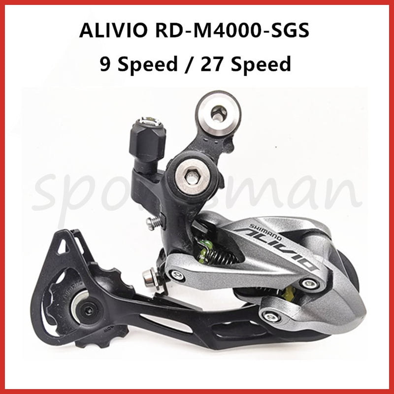 Ourlova Shimano Alivio RD-M4000 9 Speed MTB Mountain Bike Shadow