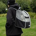 thumbnail image 1 of Portable Cats Carrier Bag Tote Comfortable, Handles, Handbag, Adjustable, Large, 1 of 10