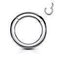 thumbnail image 2 of Solid 14k Gold Belly Button Ring 14 Gauge Navel Jewelry, 2 of 5