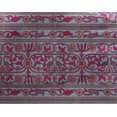 thumbnail image 4 of oneOone Georgette Viscose Fabric Leaves & Floral Block Decor Fabric Printed BTY 42 Inch Wide, 4 of 4