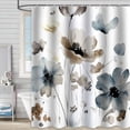 thumbnail image 4 of Drppepioner Waterproof Shower Curtain with Hooks Peva Bathroom Liner Mold-Resistant, 4 of 6