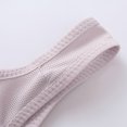 thumbnail image 4 of Kcodviy Women Lace Front Button Sports Bra with Padding Shaping Cup Adjustable Shoulder Sports Bra Padded Strap Large Size Underwire Women Bra Set and Plus Size Bra, 4 of 6