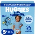 thumbnail image 1 of Huggies Little Swimmers Couches de Bain Jetables, Taille 5-6, 17 Unités, 1 of 9
