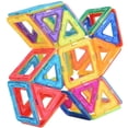 thumbnail image 2 of GRM Magnetic Tiles Building Blocks Toys by (40 PCS), Magformers compatible, 2 of 5